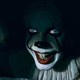 Bill Skarsgård as Pennywise the Clown in 2017's It.